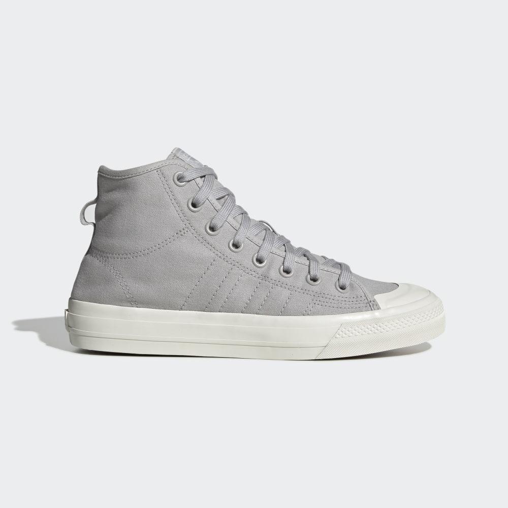 Originals Adidas Nizza Inalti RF Barbati Romania - Gri/Albi EE5606